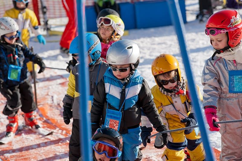 Skiing course for children Paznauntal