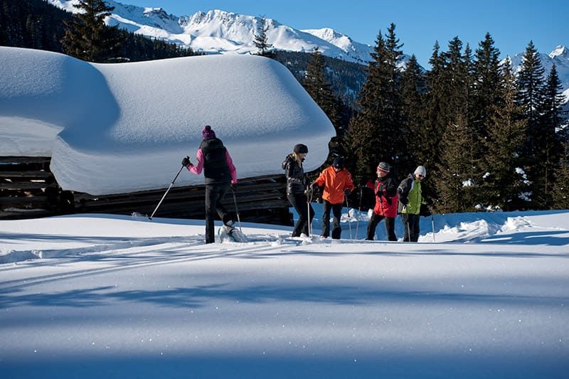 Schneeschuhwandern in Paznaun, Ischgl und Kappl